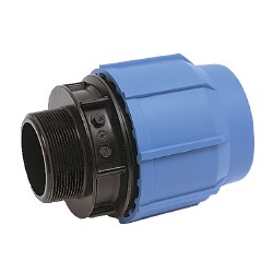 Raccordo maschio a compressione - 16 X 1/2"