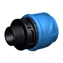 Raccordo maschio a compressione - 40 X 1 1/4"