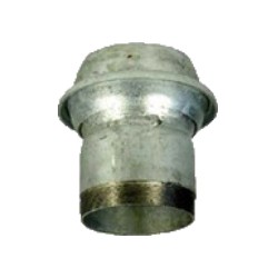 giunto filettato maschio zincato - 100 X 1"