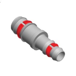 Manicotto ridotto con anello elastico per ala gocciolante d. 20-16 mm