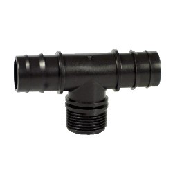 tee portagomma filettata maschio - 16 X 3/4" X 16