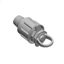 Tappo di fine linea per tape con ghiera d. 17 mm