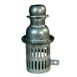 Valvola fondo maschio zincata - 120