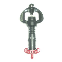 Mini irrigatore SUPERNET con ugello ROSSO 110 LT/H