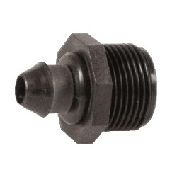 Derivazione con gommino filet maschio per tubi pe d. 3/4"