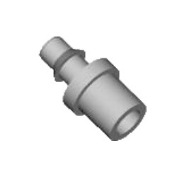 Olivetta smontabile femmina per tubicino 5 x 8