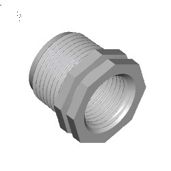 bussola di riduzione m-f filettata in pp - 3" - 1 1/2"