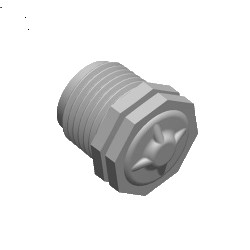 tappo filettato maschio d. 4"