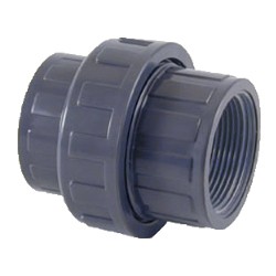 bocchettone pvc f/f - 1/2"