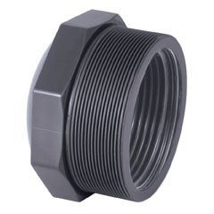 riduzione corta filettata pvc maschio-femmina d 1/2 x 1/4"
