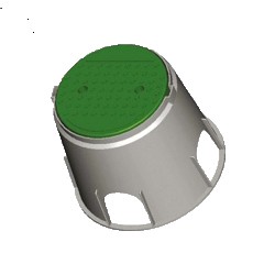 Pozzetto circolare in plastica - MINI