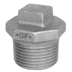 tappo con bordo in ghisa - 1"