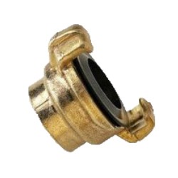 Raccordo a baionetta in ottone filetto femmina 1/2