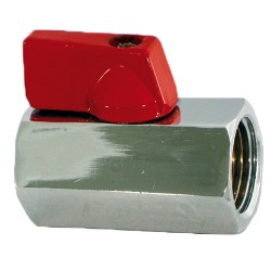 minivalvola a sfera fem-fem d. 1/4"