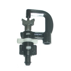 Mini irrigatore dinamico a testa in su - 2,0 MM-200 LT/H BIANCO