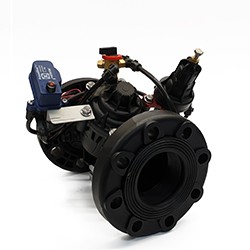 Idrovalvola base sostegno pressione comando elettrico 24V AC - DN 80