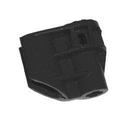 Adattatore minirrigatore SUPERNET supporto asta - 8MM NERO