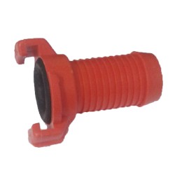 Raccordo a baionetta in plastica portagomma 30 mm