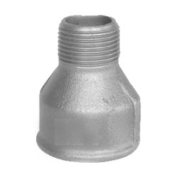 manicotto ridotto femm-masc in ghisa - 1" X 3/4"