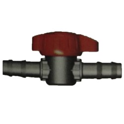 MINIVALVOLA TESTA ROSSA A PORTAGOMMA D 20 MM