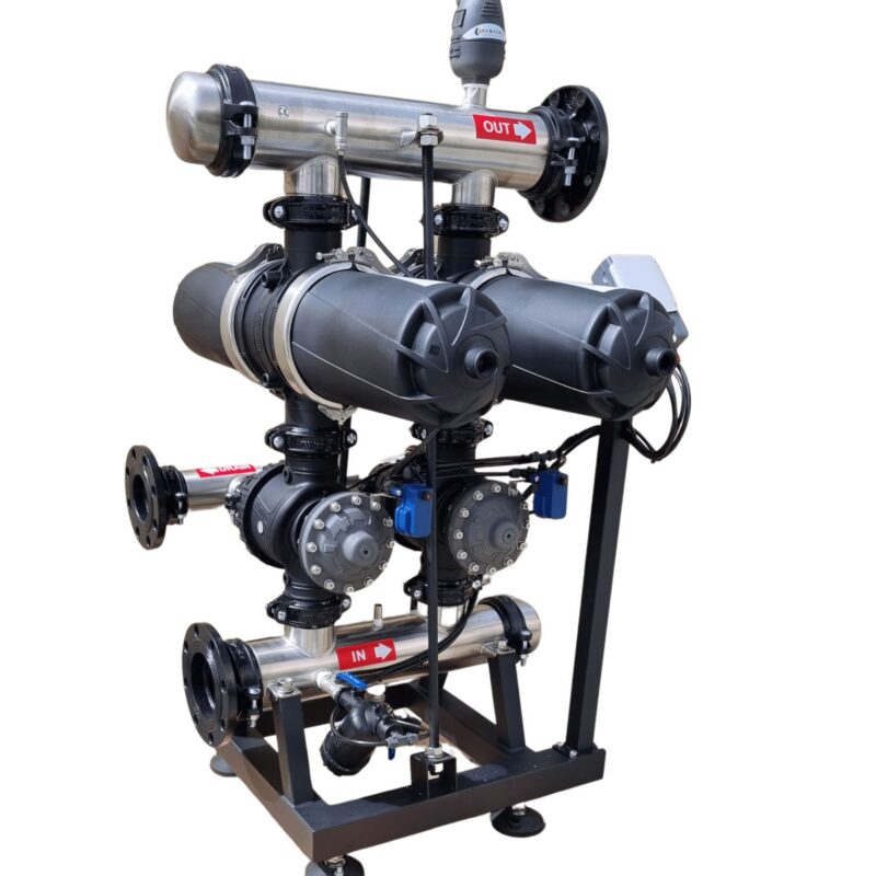 Filtro automatico a dischi modello H - DC 3" x 2h - 80mc