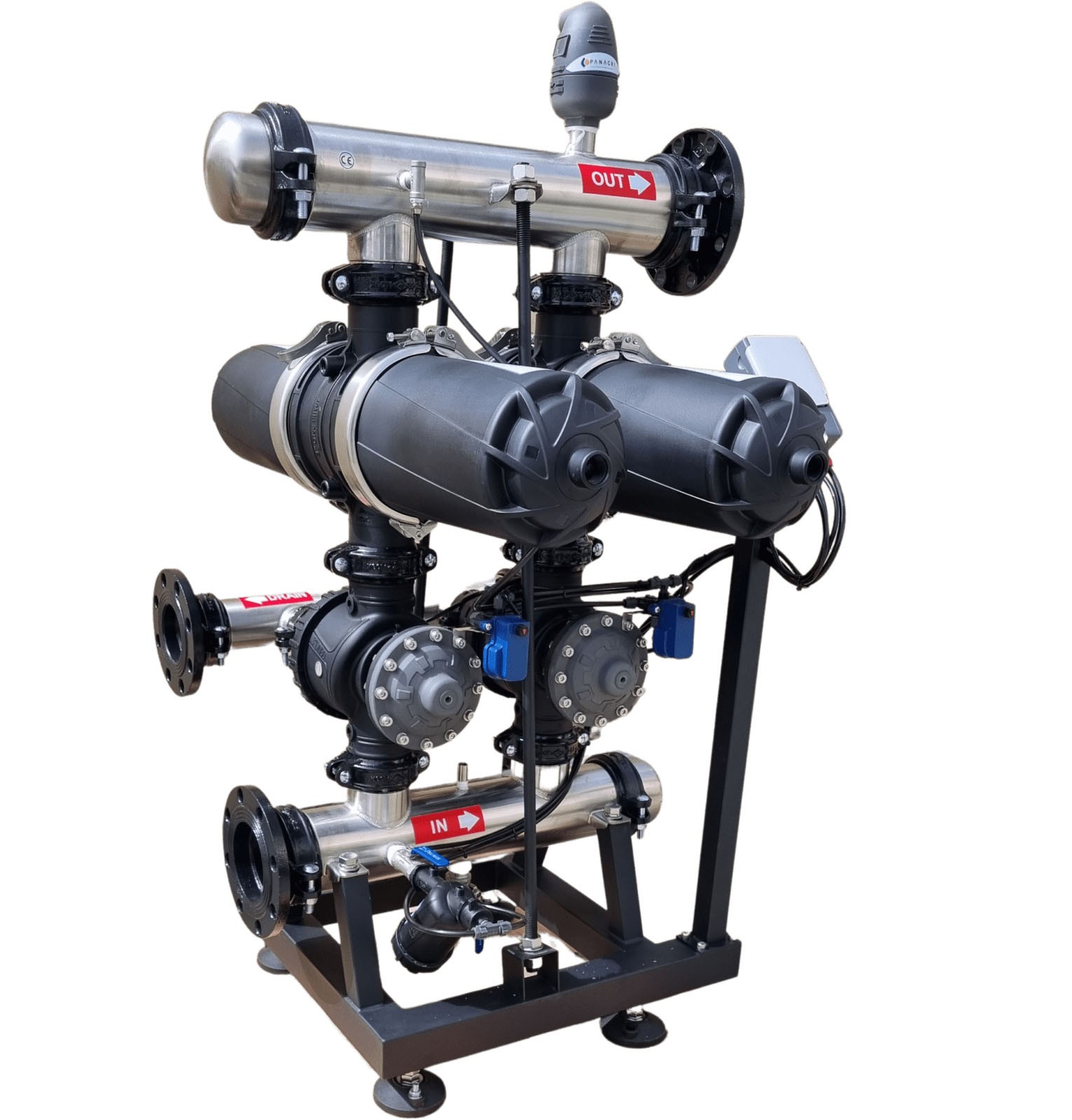 Filtro automatico a dischi modello H - DC 3" x 2h - 80mc