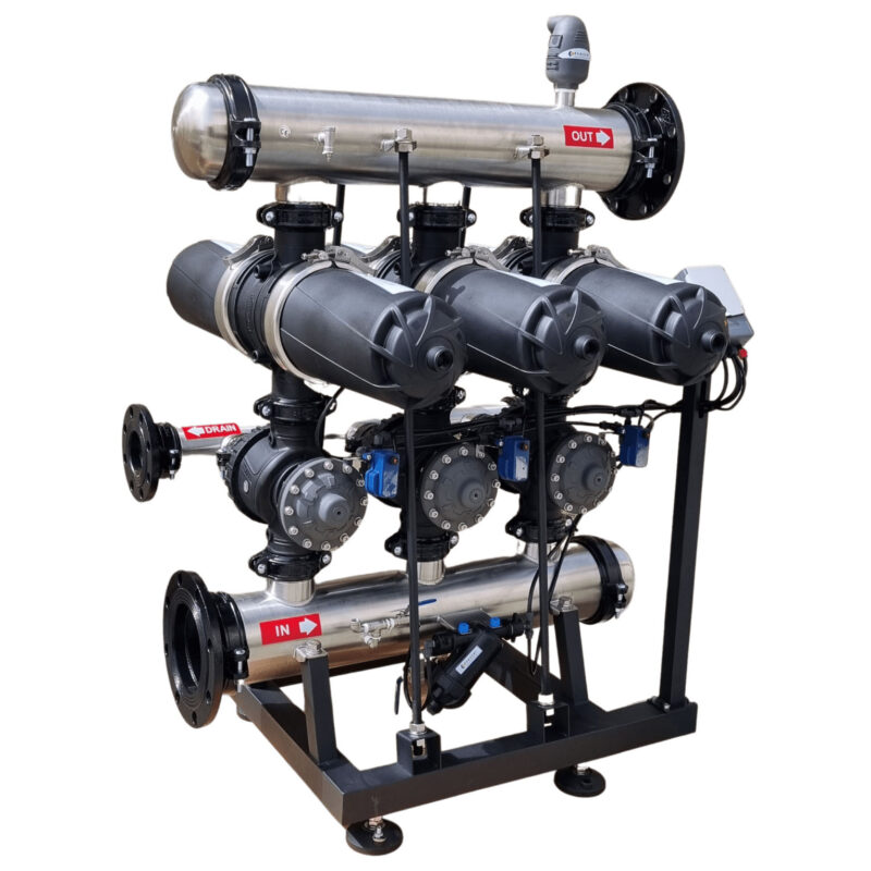 Filtro automatico a dischi modello H - DC 3" x 3h - 120mc