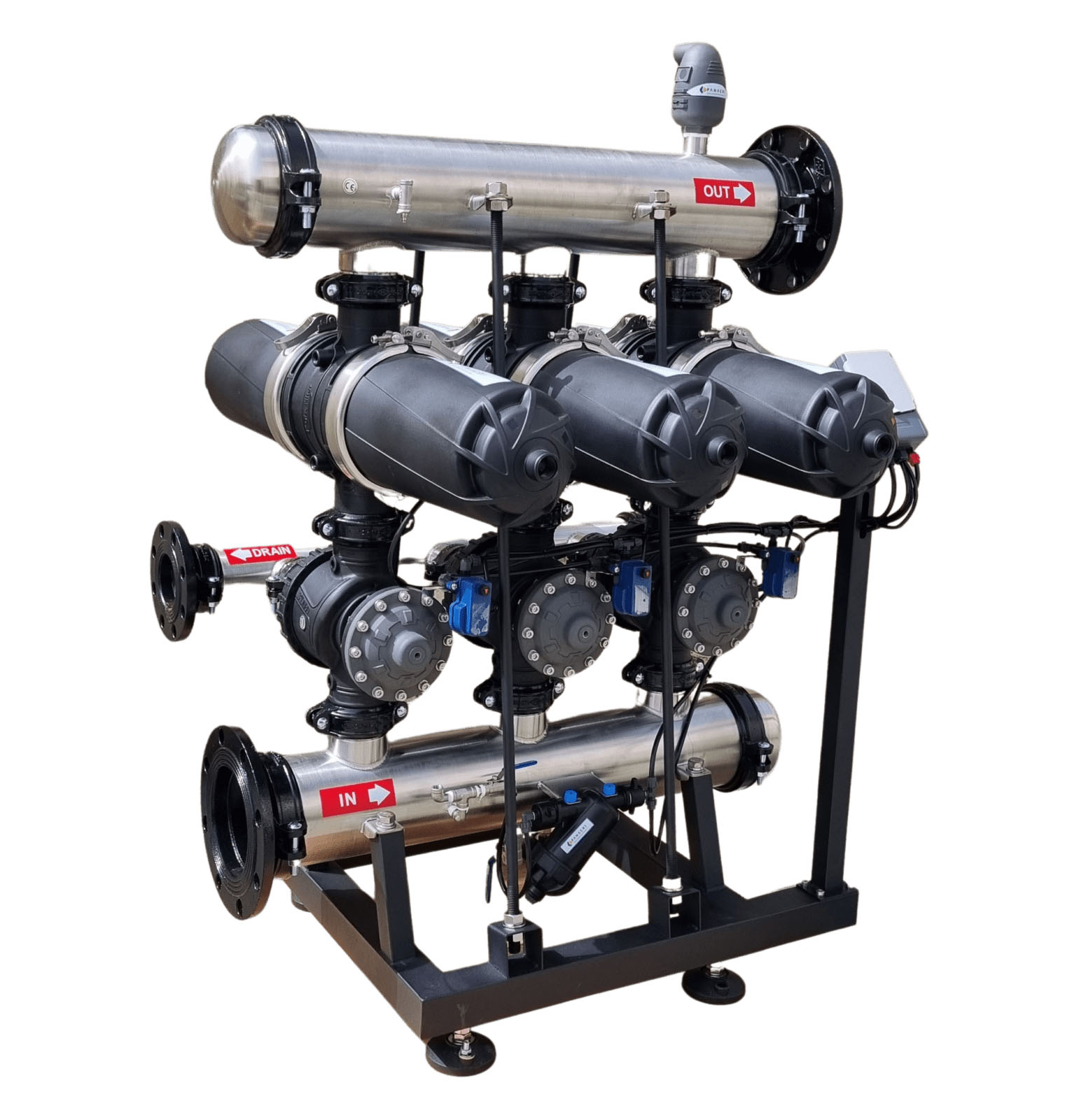 Filtro automatico a dischi modello H - DC 3" x 3h - 120mc