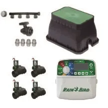 Kit valvole 24v per 4 settori con programmatore ESP-TM2 4 STAZIONI