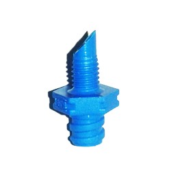 Base per microspruzzo attacco filettato maschio - 2,0 MM (CELESTE)