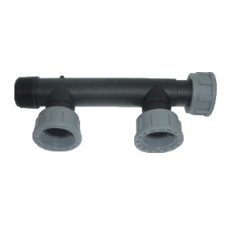 Collettore per elettrovalvole - 2 USCITE