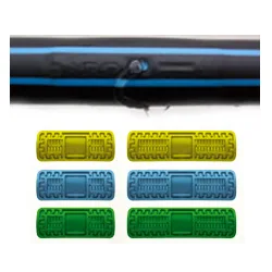 Ala gocciolante leggera Bluedrip Mega 16mm 1,6 LT/H 20cm 2200 MT