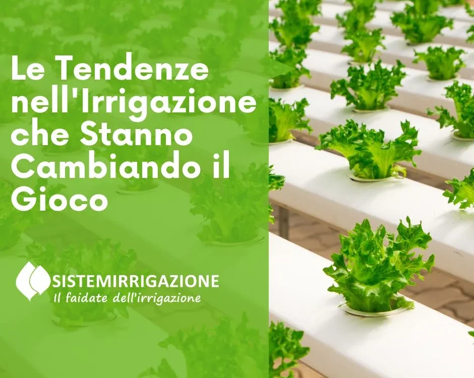 Innovazioni Rivoluzionarie: Le Tendenze nell'Irrigazione che Stanno Cambiando il Gioco