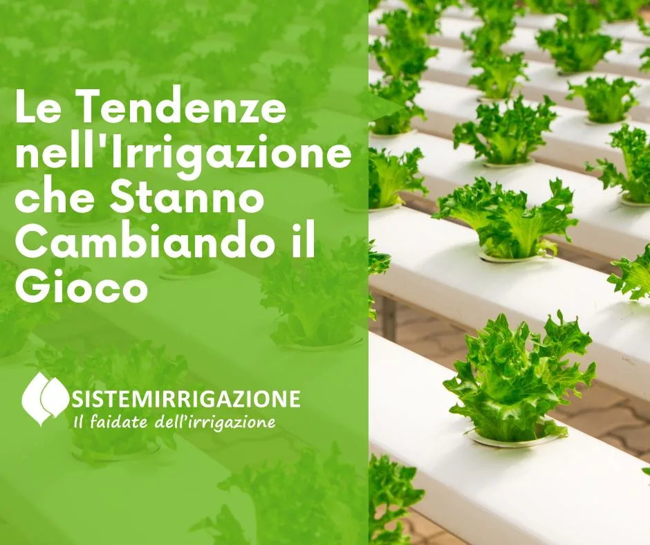 Innovazioni Rivoluzionarie: Le Tendenze nell'Irrigazione che Stanno Cambiando il Gioco