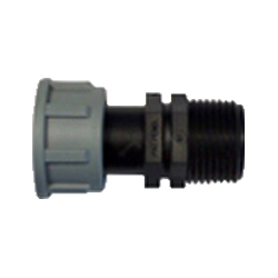 MANICOTTO MASCHIO-FEMMINA CON GHIERA 1"Mx1"F